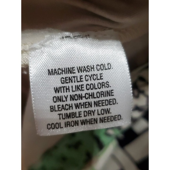 Style & Co. Women's Multicolor Polyester Scoop Neck Short Sleeve Top Blouse XL - Picture 9 of 12